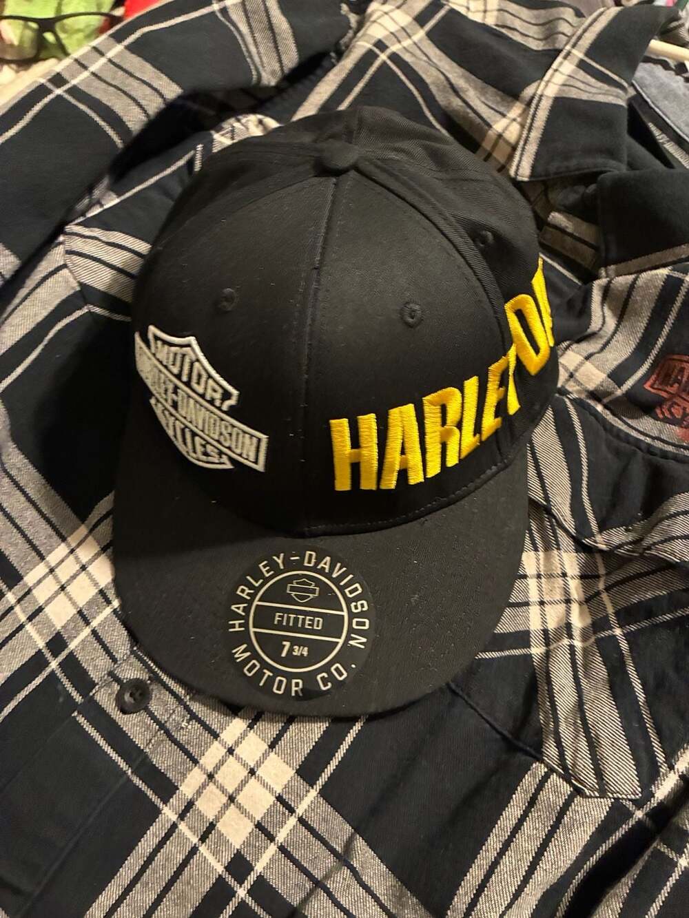 Harley-Davidson Highside Fitted Cap Size 7 3/4